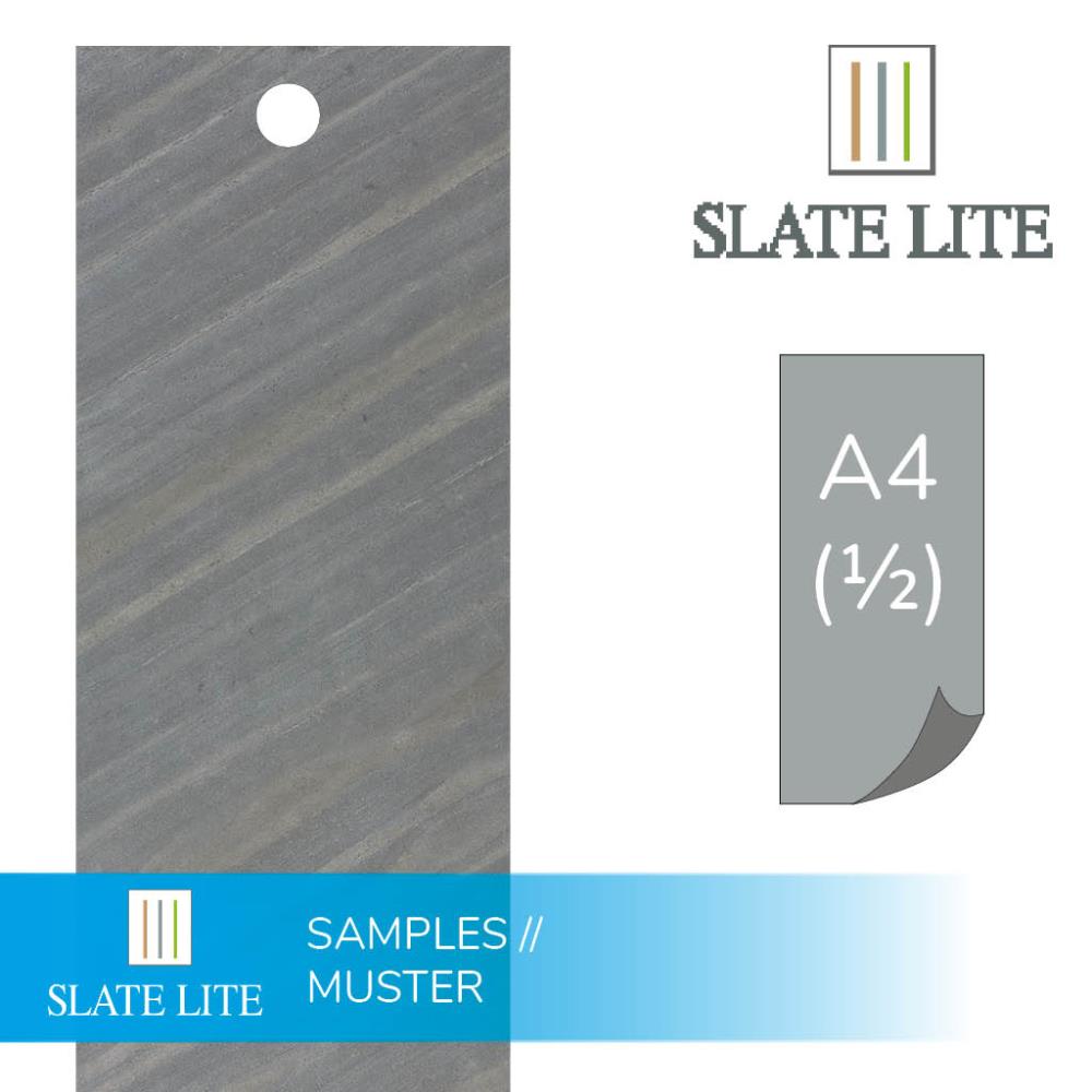 D. Black 45° Slate-Lite Muster