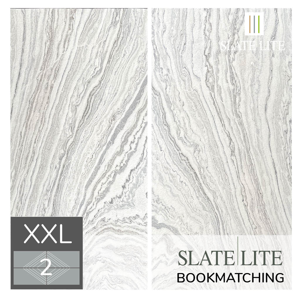 Slate-Lite Arctic White 240x120 2er Set
